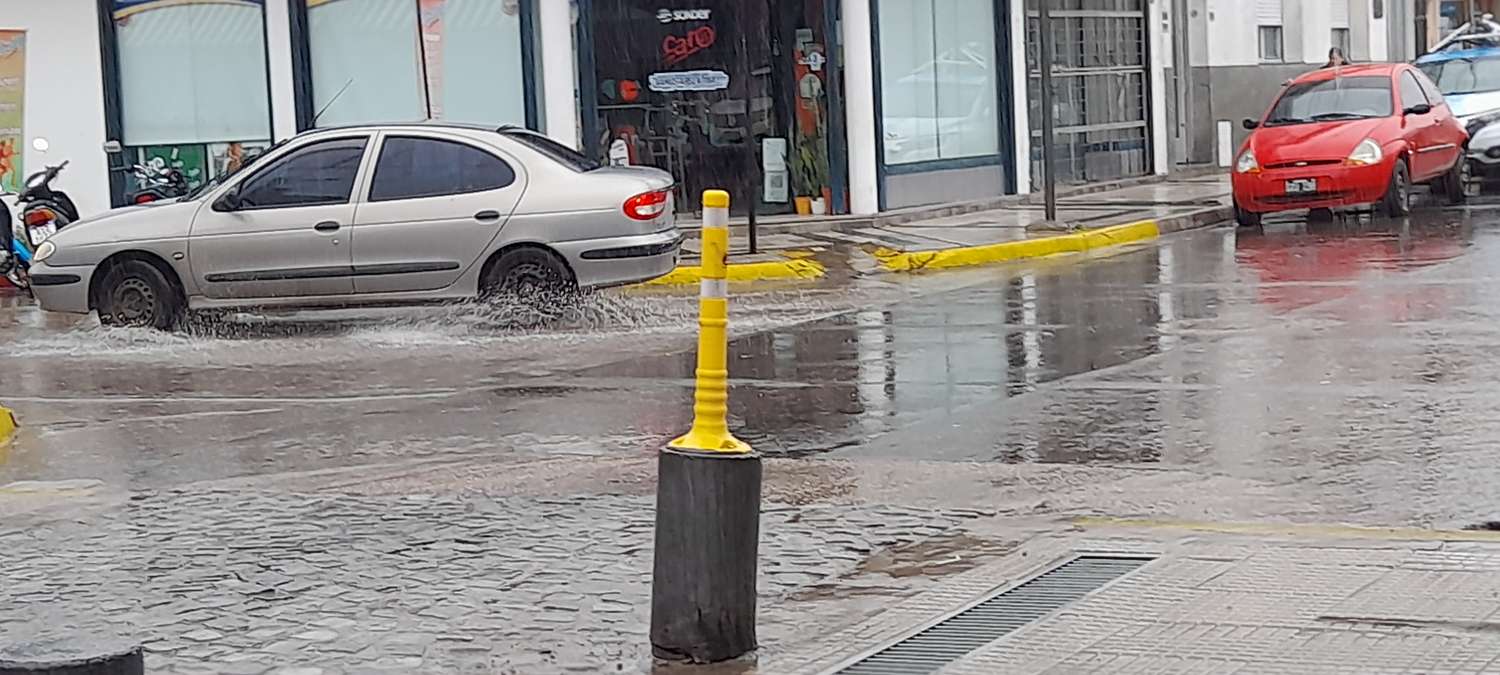 Registro de lluvia caída de Gualeguay 49 mm