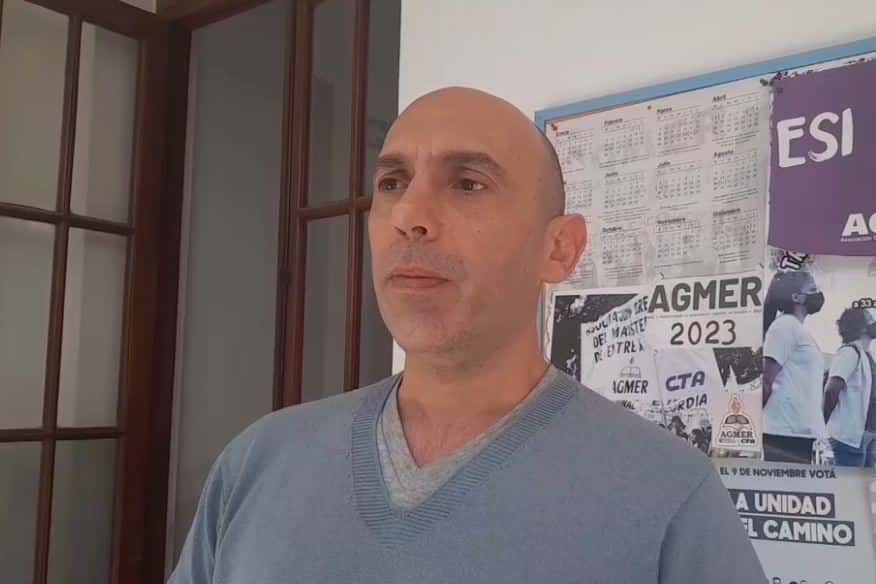 Vladimir Firpo-Secretario Agmer local: “riesgo de innumerables derechos conquistados”