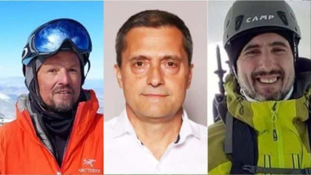 Cordillera de los Andes: buscan a tres hombres desaparecidos
