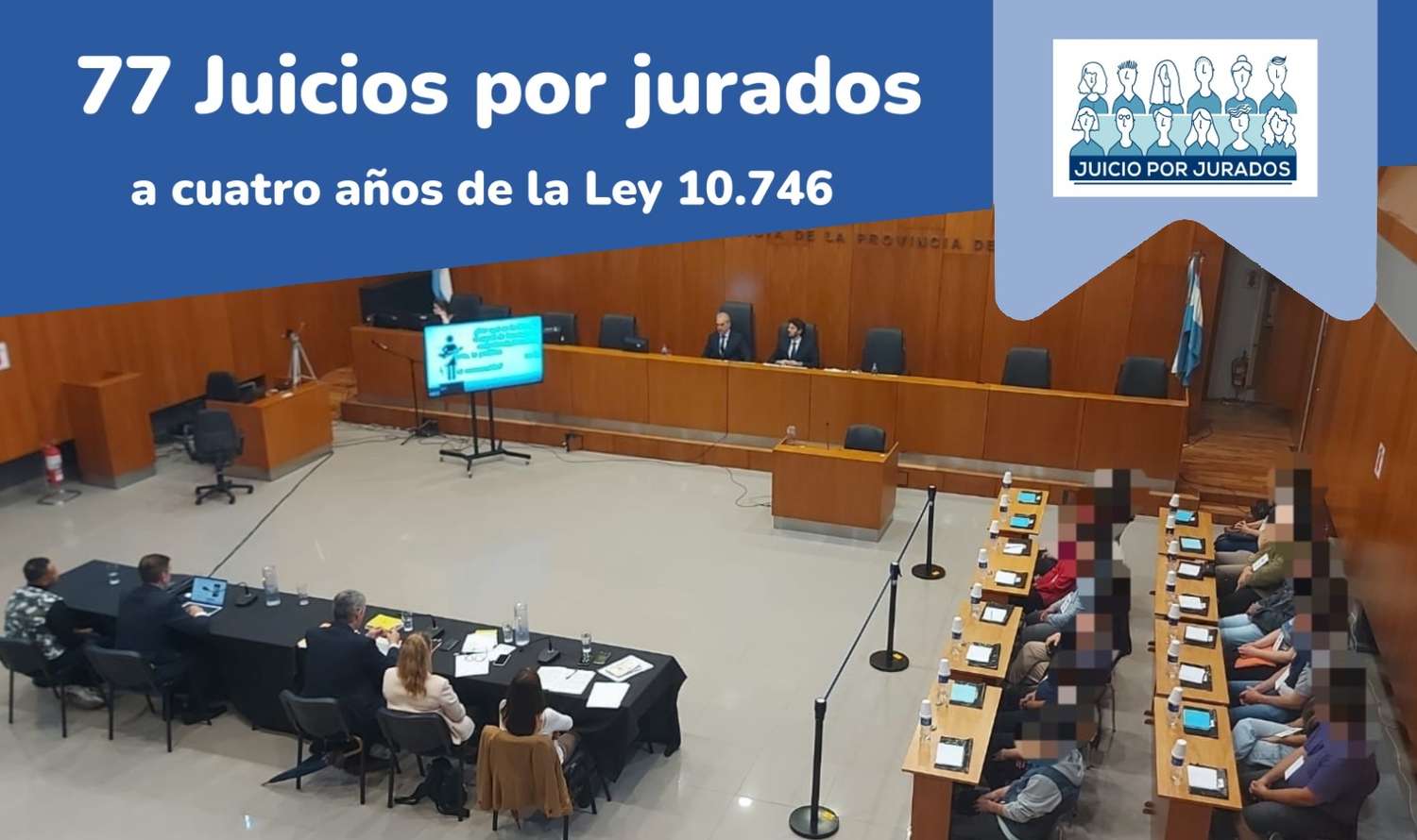 En Entre Ríos se realizaron 77 debates desde la implementación del juicio por jurados