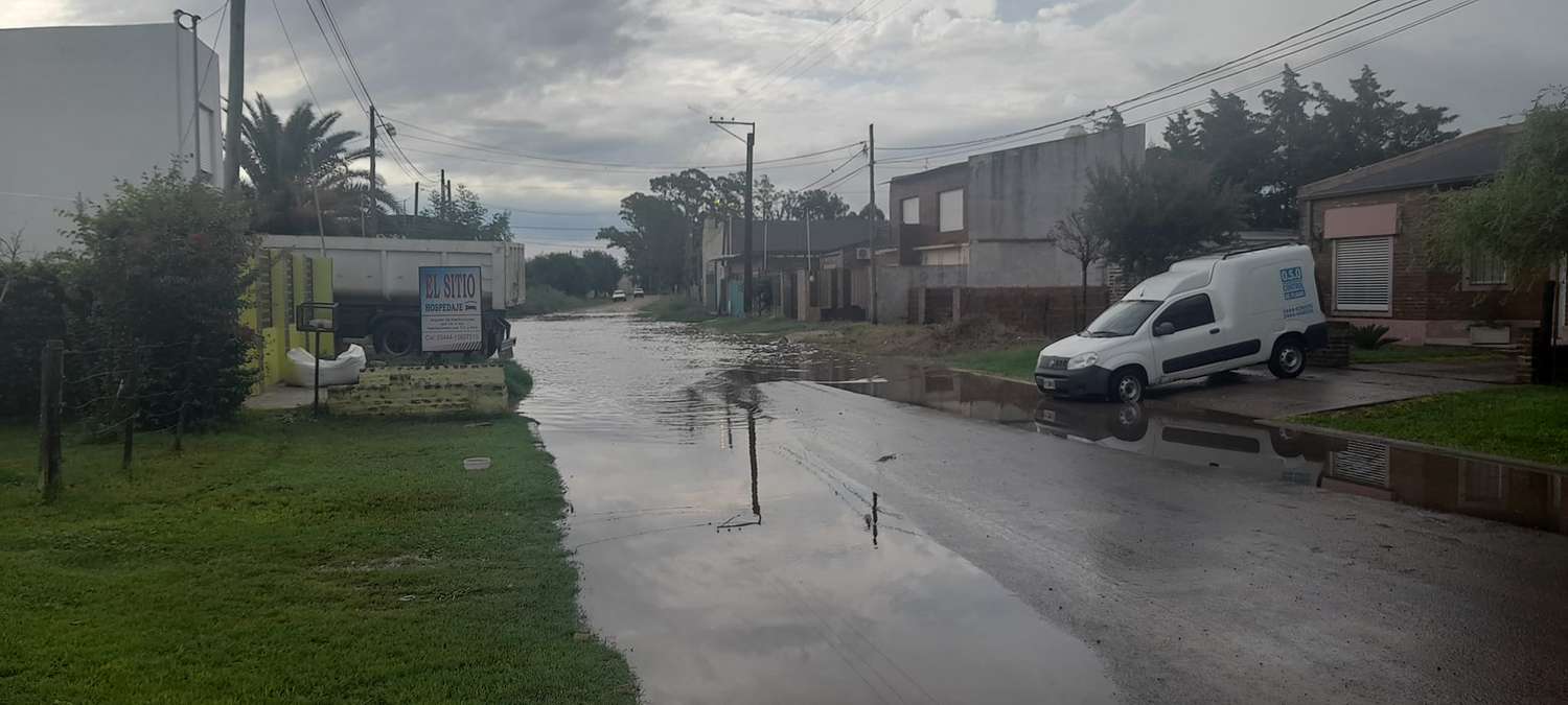 Registro de lluvia caída de Gualeguay 120 mm