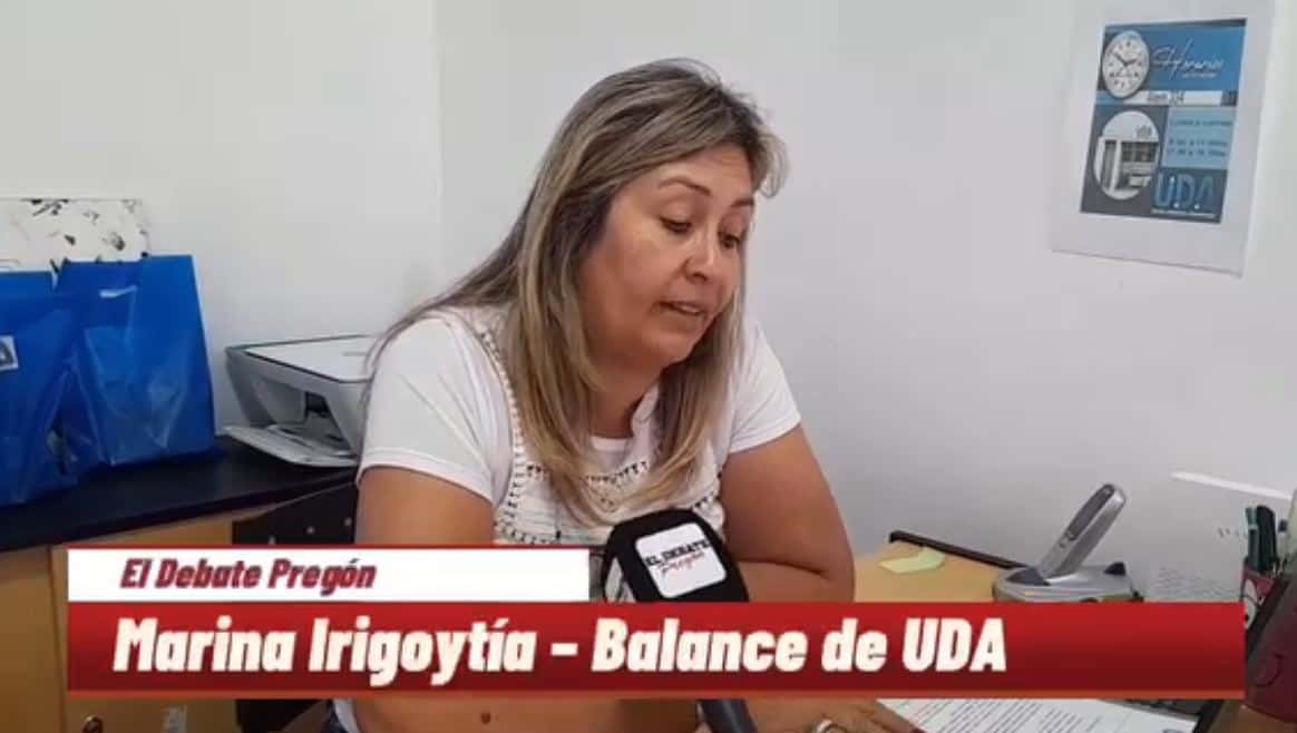 imagen Marina Irigoytía – Balance de UDA