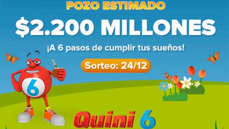 Subió el precio para jugar al Quini 6 y se sortea mega pozo de $2.200 millones