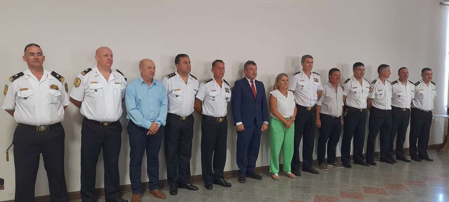 El Ministro de Seguridad y Justicia provincial visitó Gualeguay