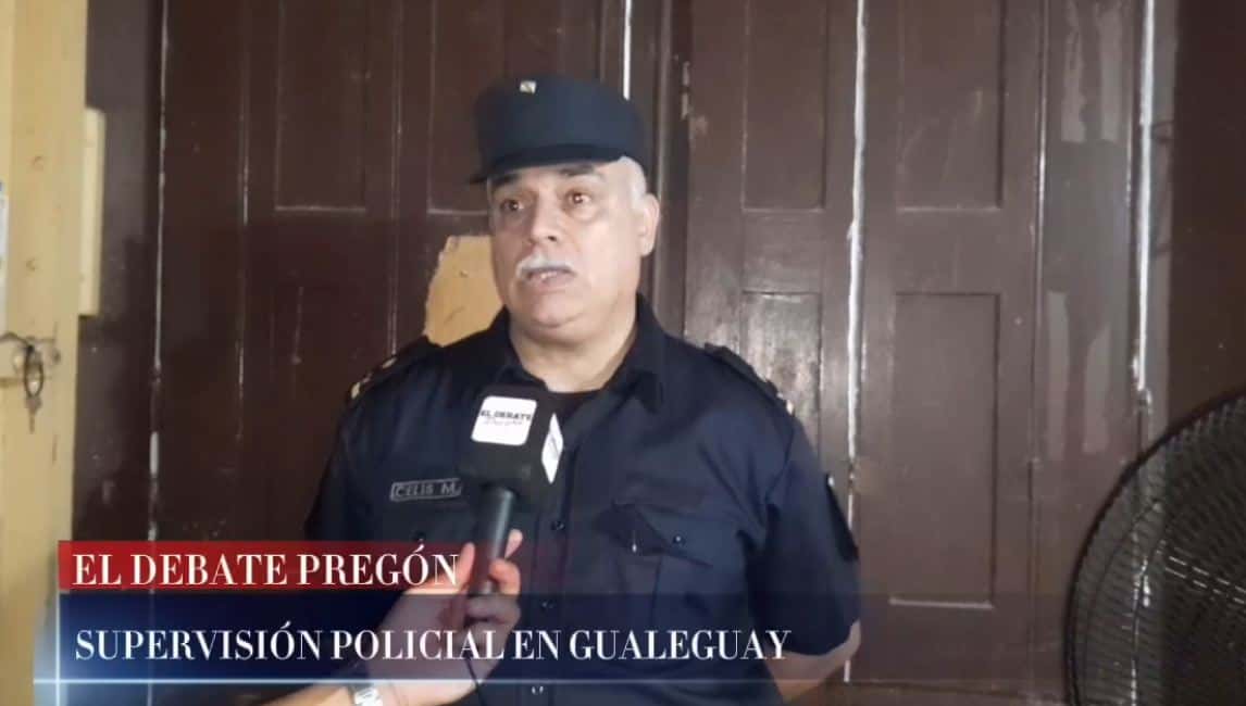SUPERVISIÓN POLICIAL EN GUALEGUAY
