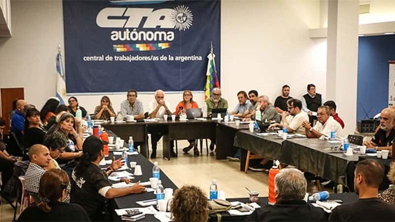 La CTA Autónoma ratificó el paro y la movilización del 24 de enero