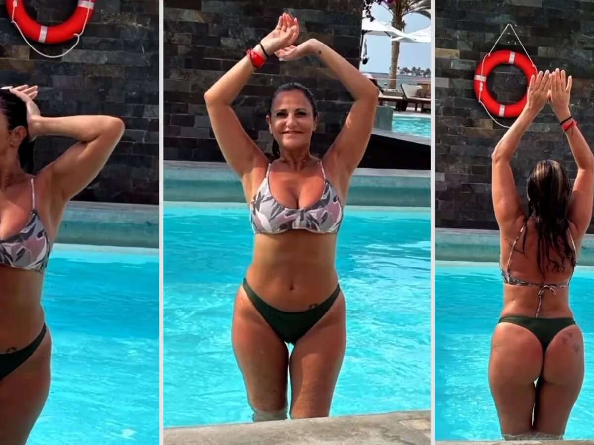 María Fernanda Callejón Se Mostró En Bikini Mientras Promociona Un Sitio Para Adultos “al