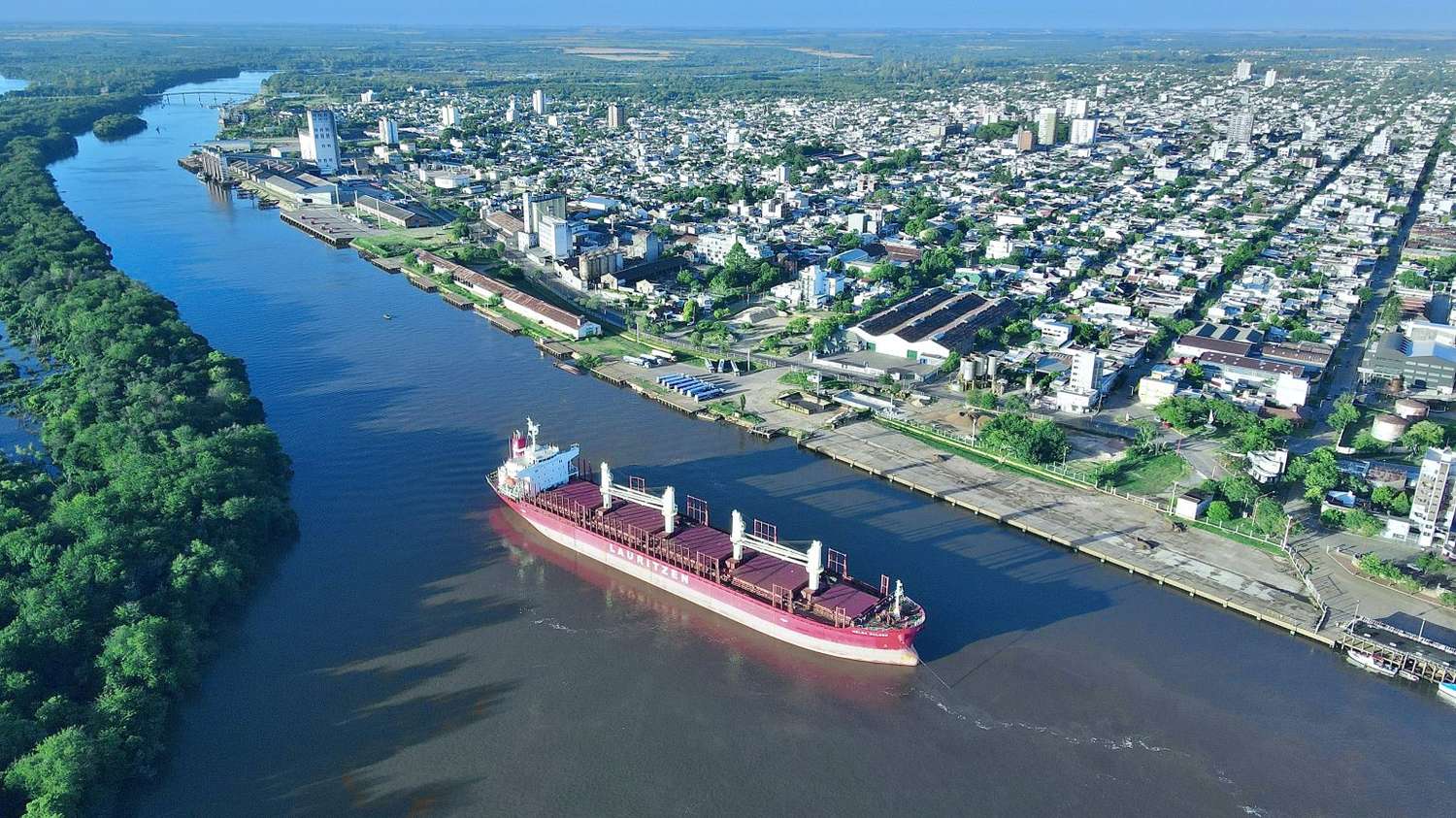 Se suman las exportaciones desde los puertos entrerrianos