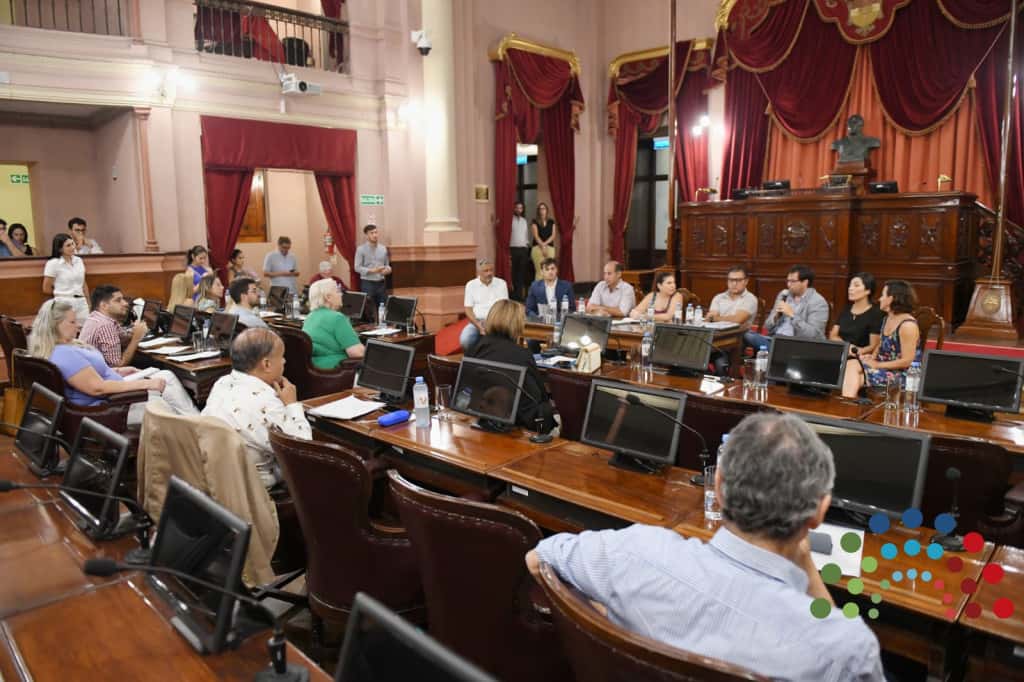 Primera sesión ordinaria en la Cámara de Diputados de la provincia