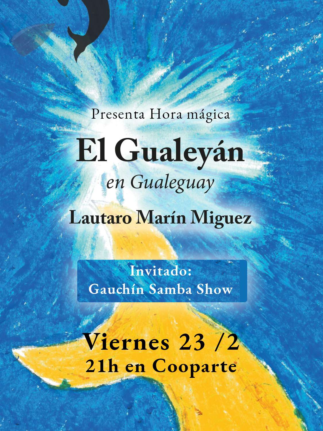 Se presenta "El Gualeyán" en Cooparte