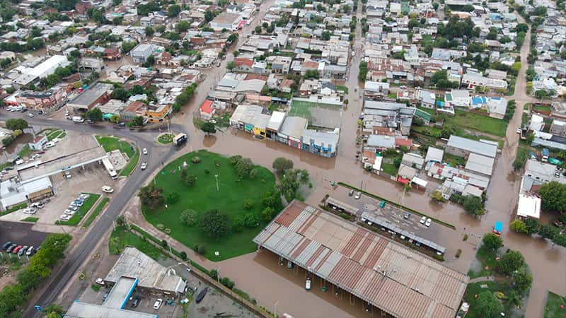 Proponen eximir impuestos en zonas inundadas de Entre Ríos
