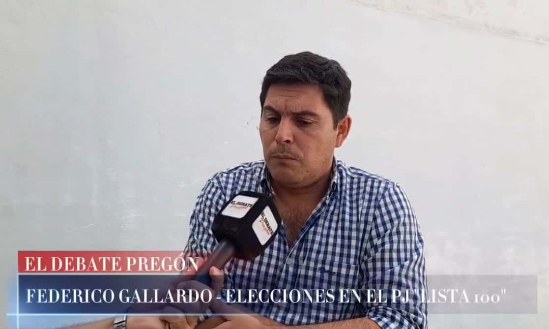 Internas en el Partido Justicialista Gualeguay compartimos dialogo Federico Gallardo - Lista 100 “Frente Unidad Peronista”