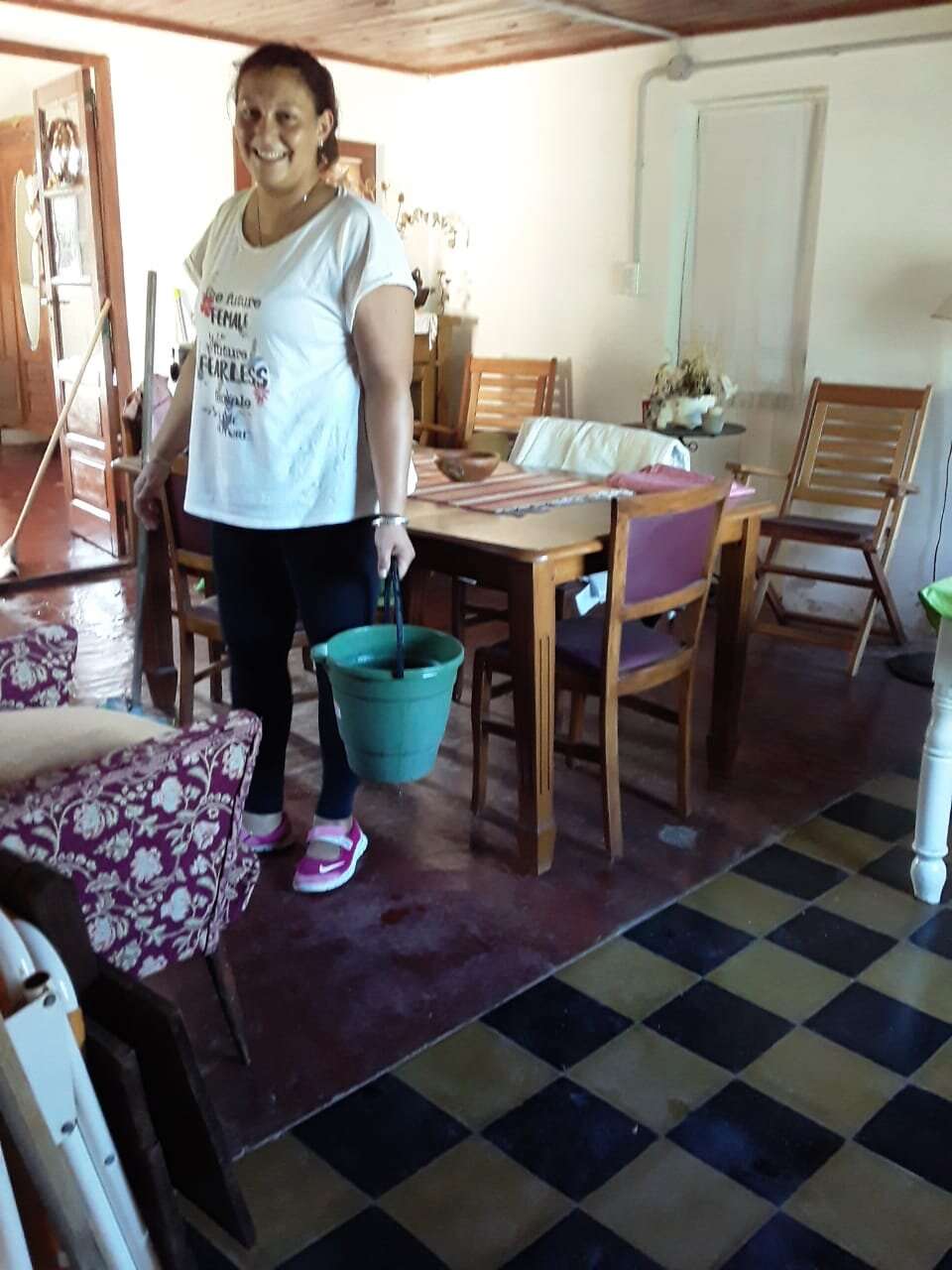 Marina Sánchez, empleada doméstica/Personal de limpieza