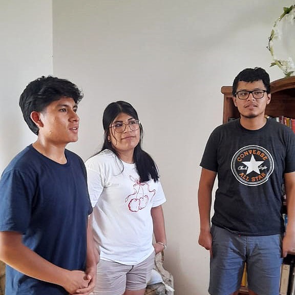 Tres jóvenes peruanos realizan un intercambio cultural en Gualeguay