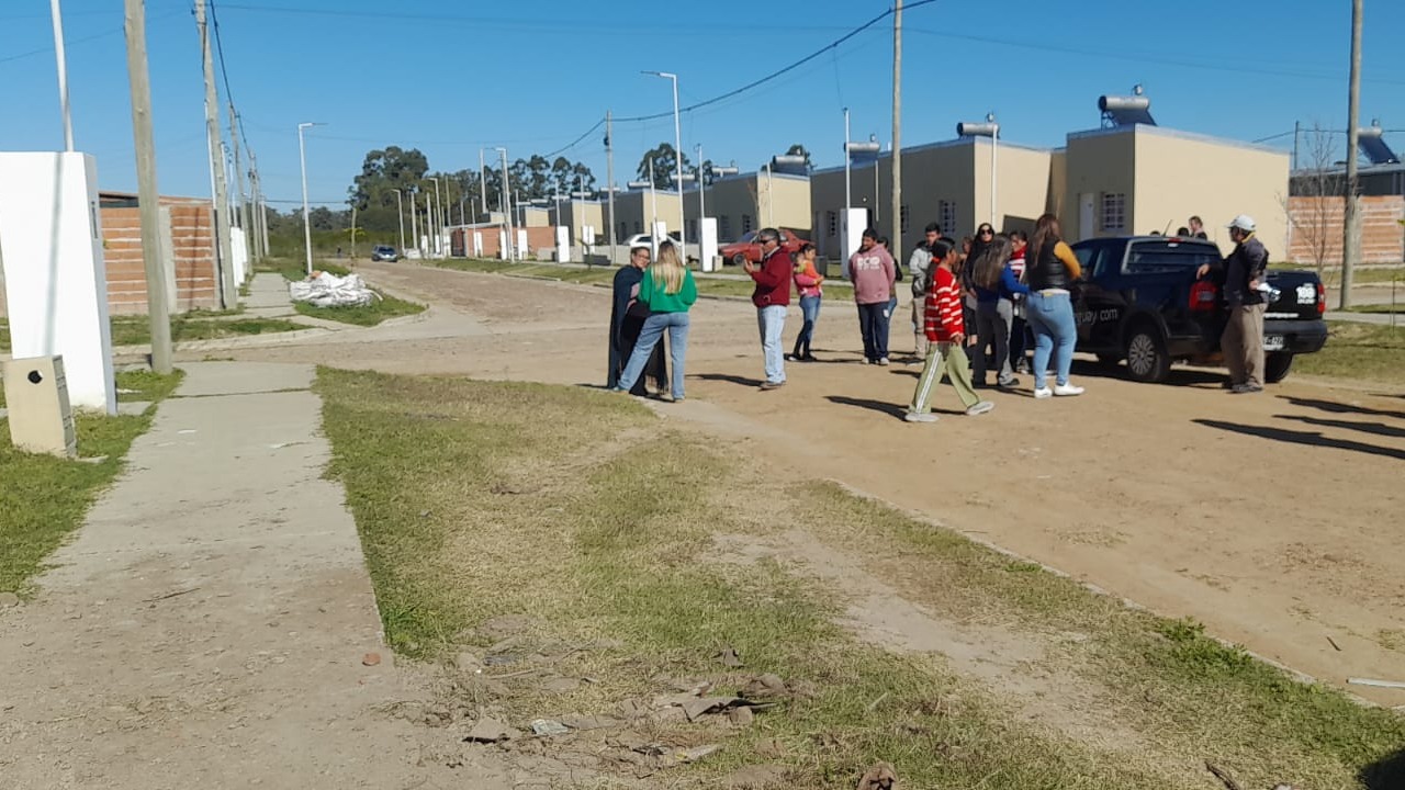 El Municipio está interviniendo en los reclamos, explicó Moreno sobre el Barrio 100 viviendas