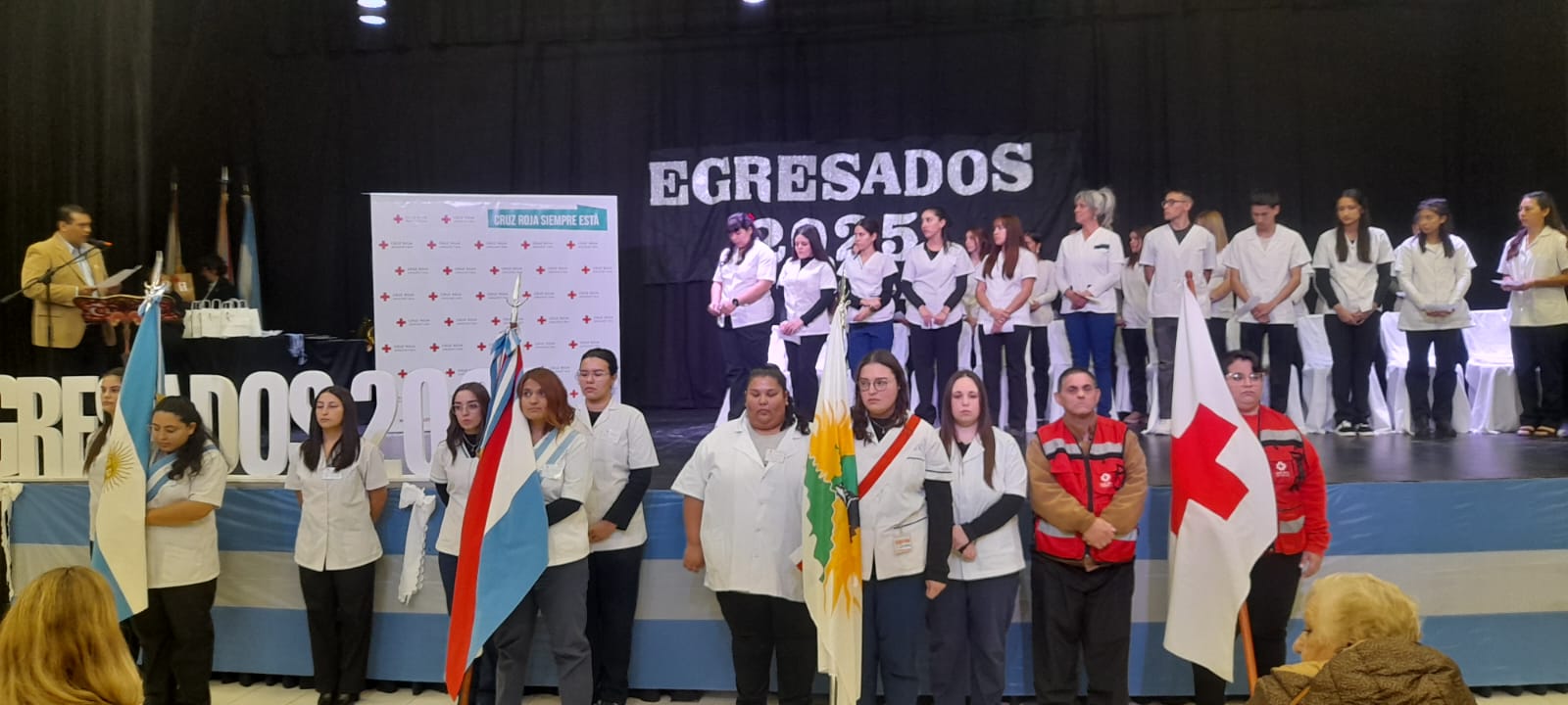 Beatriz Abrahan destacó el crecimiento académico y la rápida salida laboral de los egresados de Cruz Roja Gualeguay