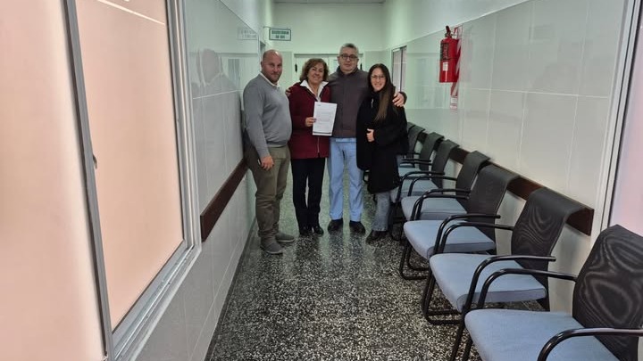 Sillas e indumentaria para el Hospital San Antonio gracias a donaciones
