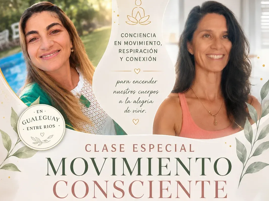 Clase especial de Movimiento Consciente: una invitación para reconectar con la alegría de vivir
