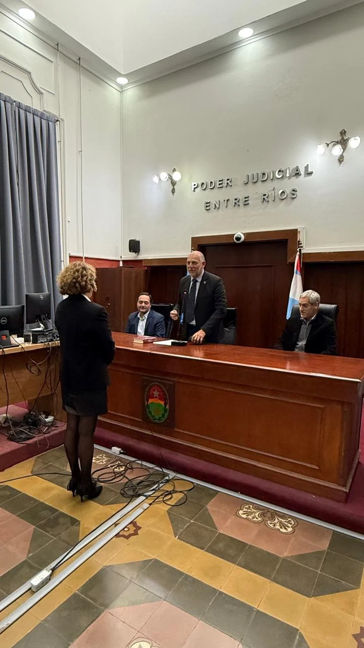 Florencia Bascoy asumió como Directora de la Oficina de Gestión de Audiencias de Gualeguay