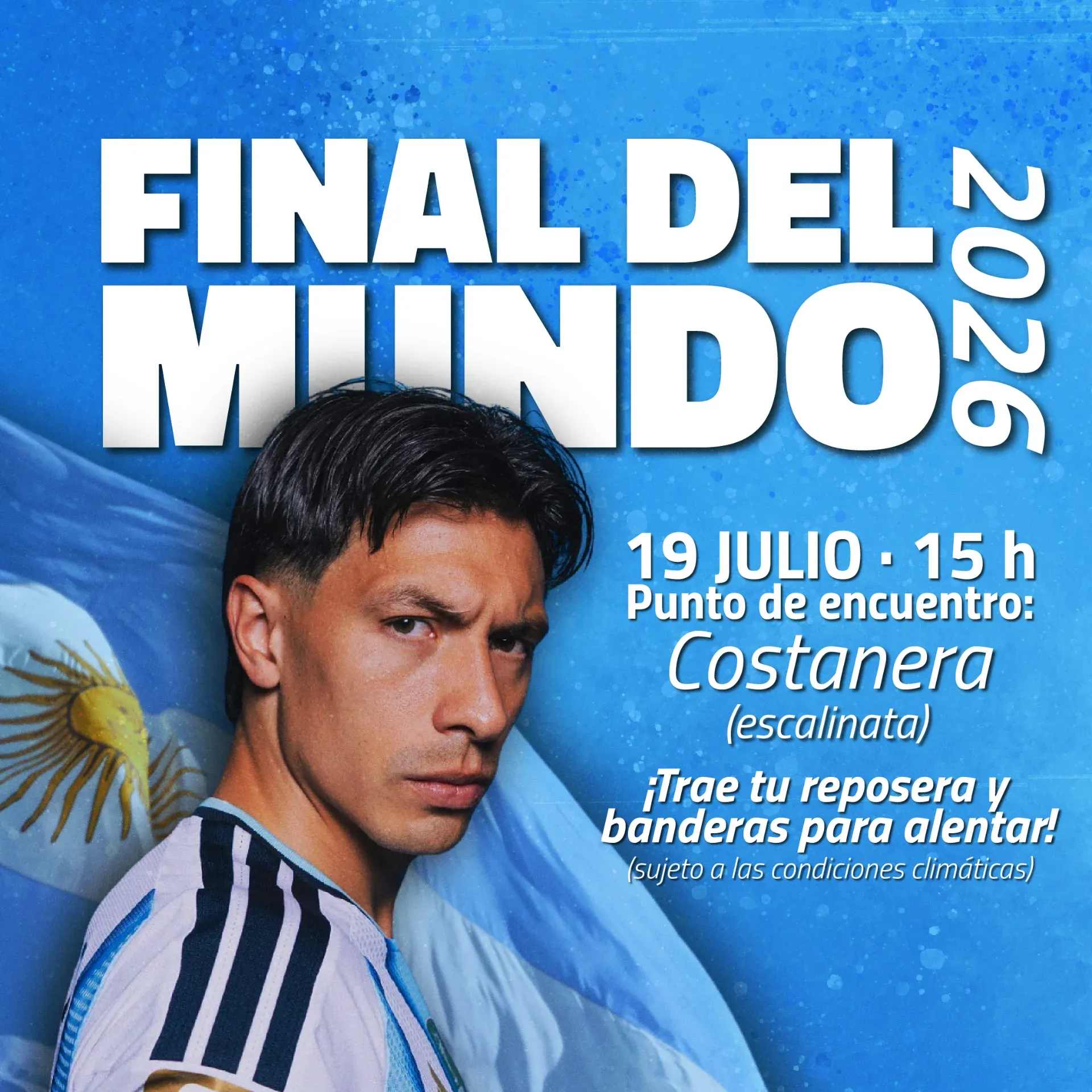 Gualeguay tendrá su propio Fan Fest para vivir la final del Mundial 2026