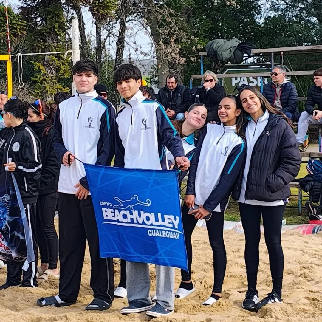 Gualeguay dijo presente en el Sudamericano de Beach Vóley con excelentes resultados