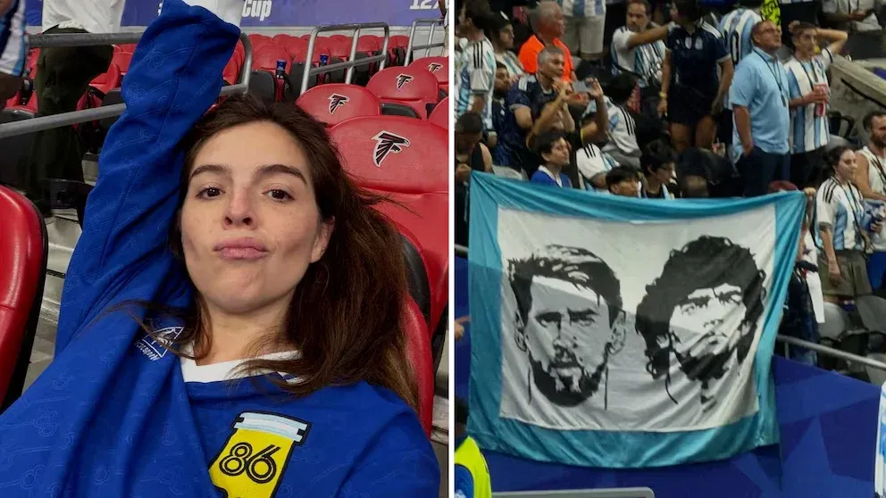 Dalma Maradona emocionó a los hinchas argentinos con su dedicatoria a Lionel Messi: Gracias por dejar todo
