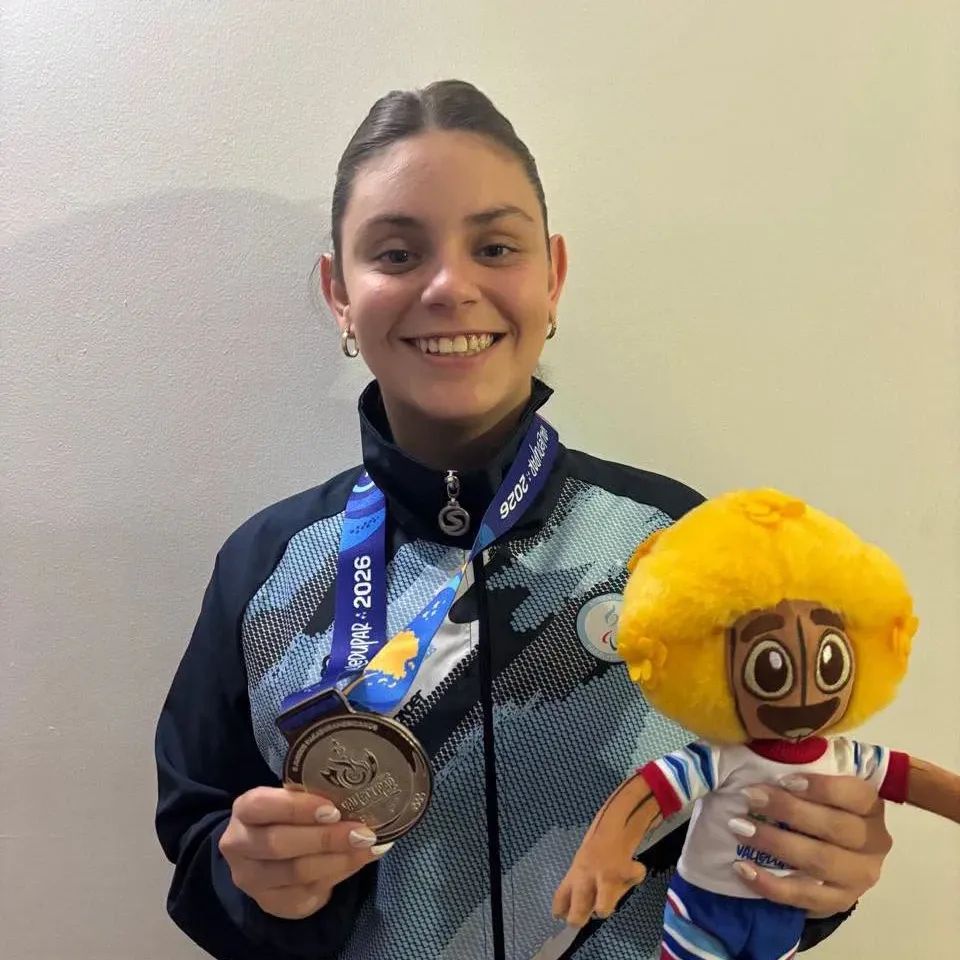 Paula Ibarra hizo historia: oro y plata para la nadadora de Gualeguay en los Juegos Parasuramericanos